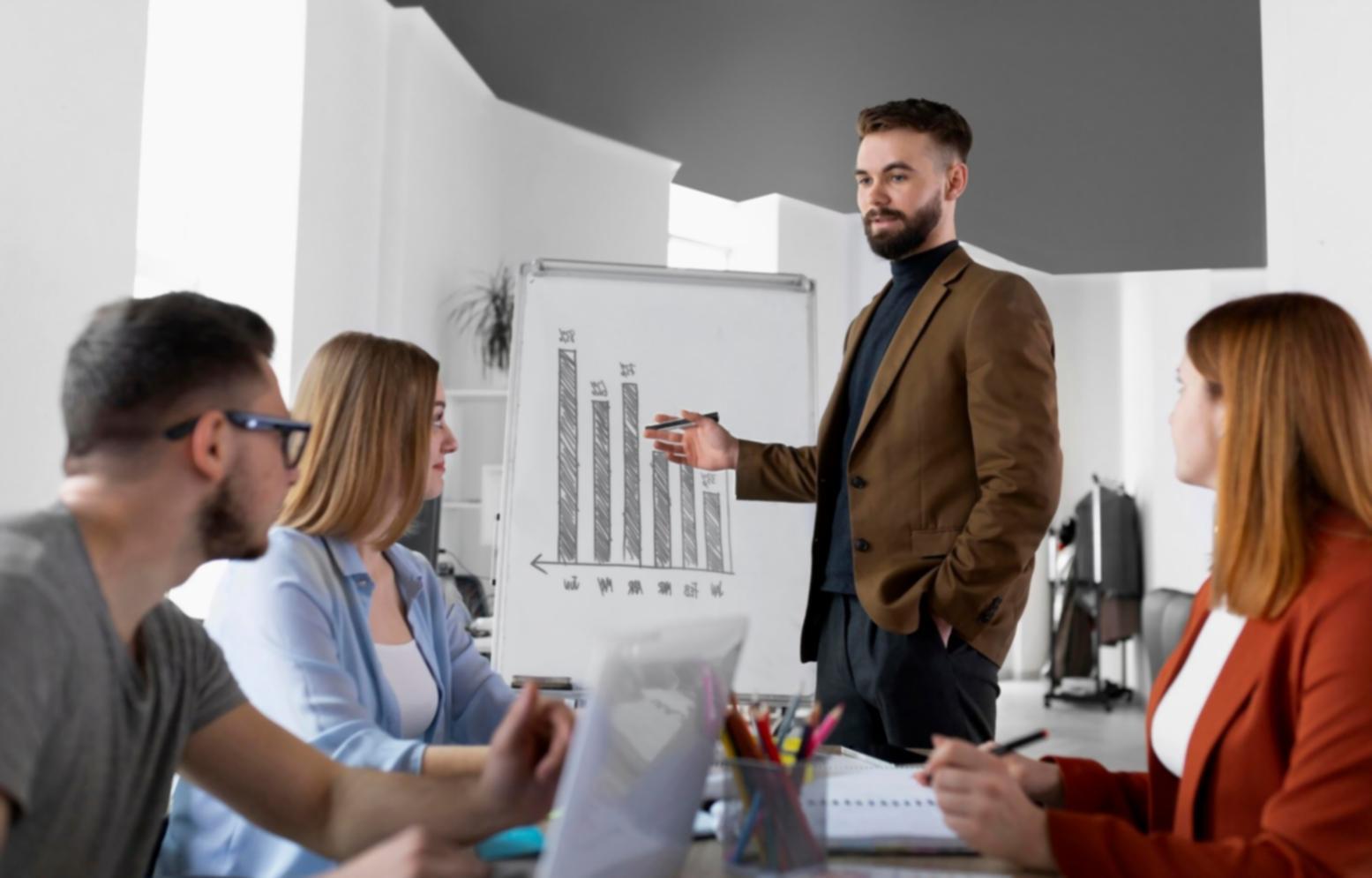 Financial planning workspace with charts and calculations